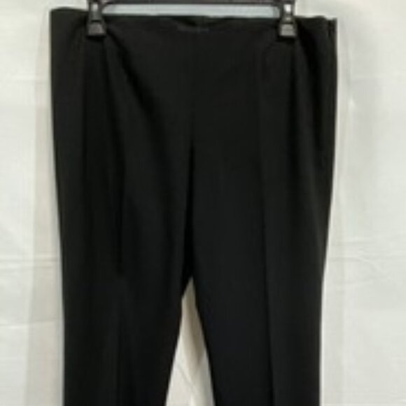 Theory Wool Belisa 3 Sevona Wool Straight Leg Dress Pants Trousers Black, size 0 - Picture 4 of 9